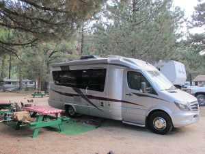 Class B camper van